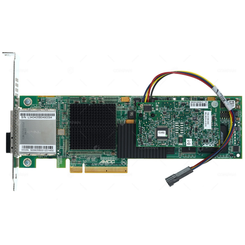 700-3404-01N AMCC LSI 9690SA-8E SAS DUAL PORT RAID CONTROLLER PCI-E - 9690SA-8E